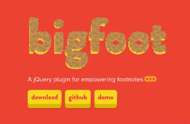 Bigfoot site