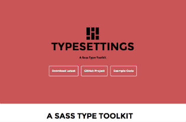 Typesettings site