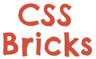 CSS Bricks icon