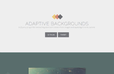 Adaptive Backgrounds site