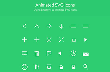 Animated SVG Icons site