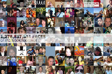 The Faces of Facebook site
