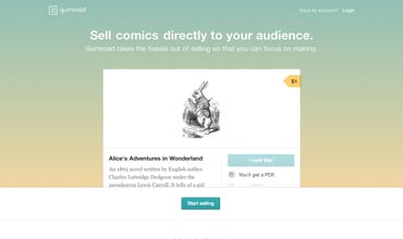 Gumroad site