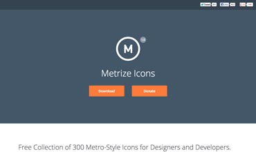 Metrize Icons site