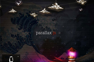 Parallax.js site