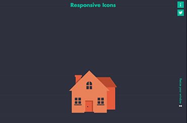 Responsive Icons site