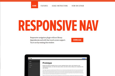 Responsive Nav site