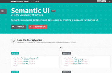 Semantic UI site