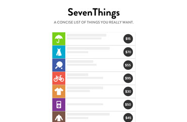 Seven Things site