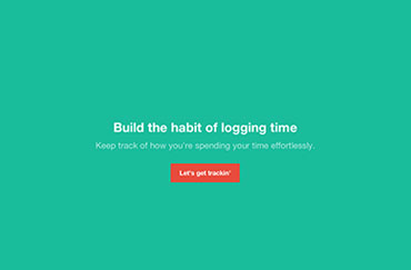 HTML5 Time Tracker site