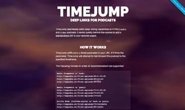 Time Jump site